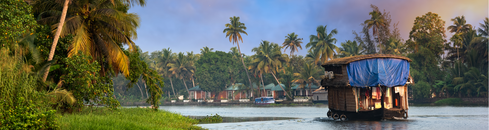 Image of alleppey boat house 