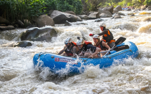 Water Rafting at Songpraek River