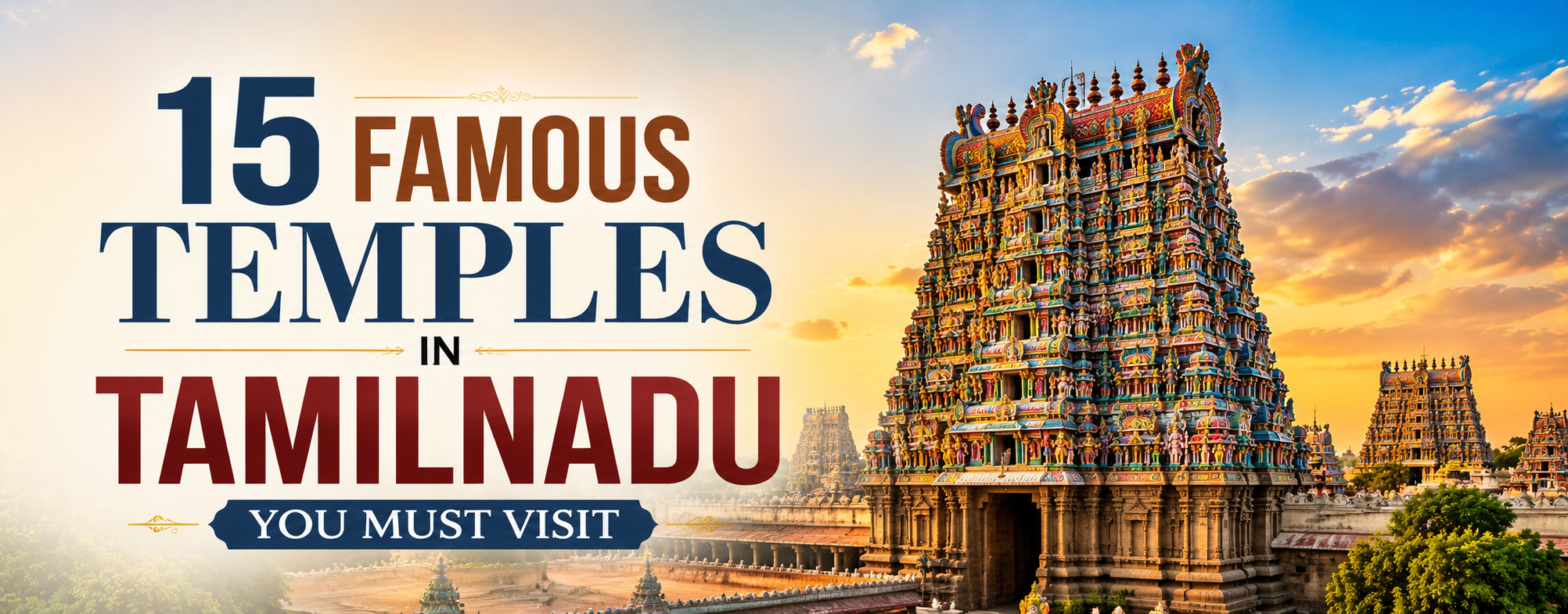 15 Famous Temples in Tamilnadu You Must Visit