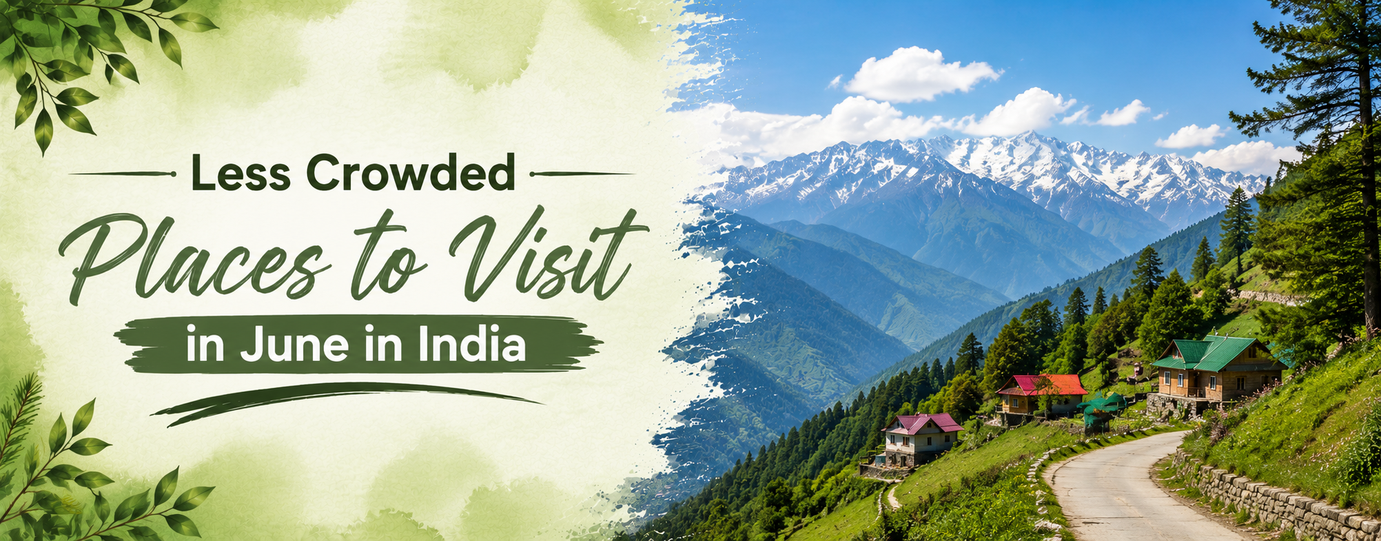 Less Crowded Places to Visit in June in India