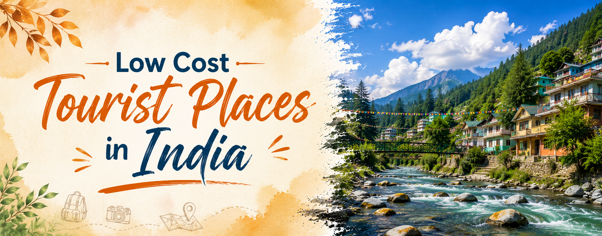 Low Cost Tourist Places in India