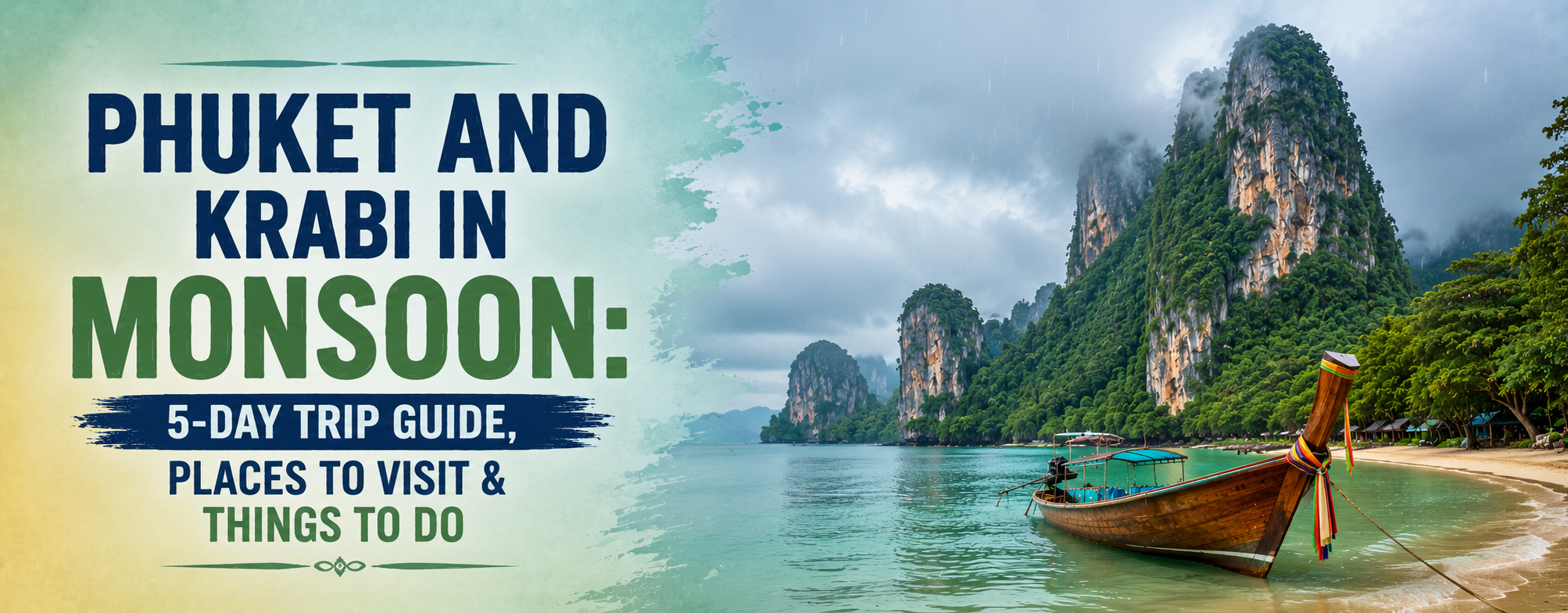 Phuket and Krabi in Monsoon 5-Day Trip