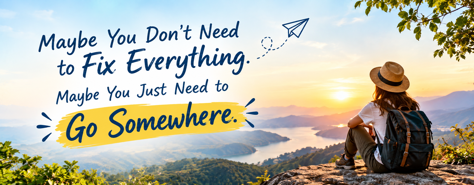 Travel for Stress and Life Challenges